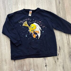 Vintage looney tunes tweety sweatshirt